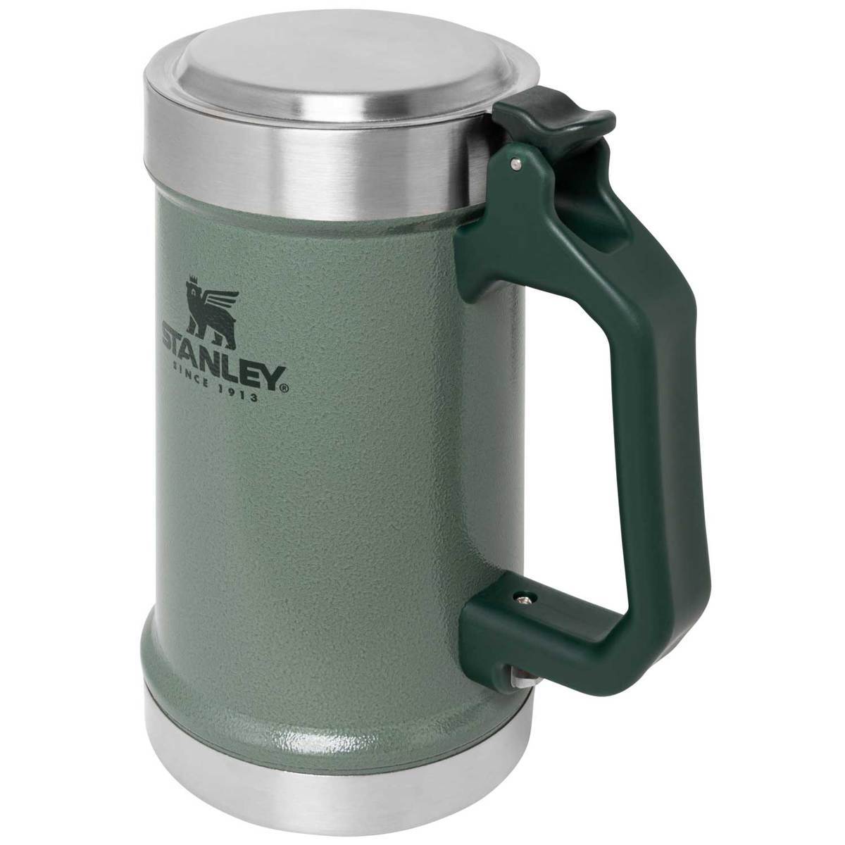 Stanley Classic Bottle Opener Beer Stein - Hammertone Green - Green 24oz Stanley Classic Bottle Opener Beer Stein - Hammertone Green - Green 24oz