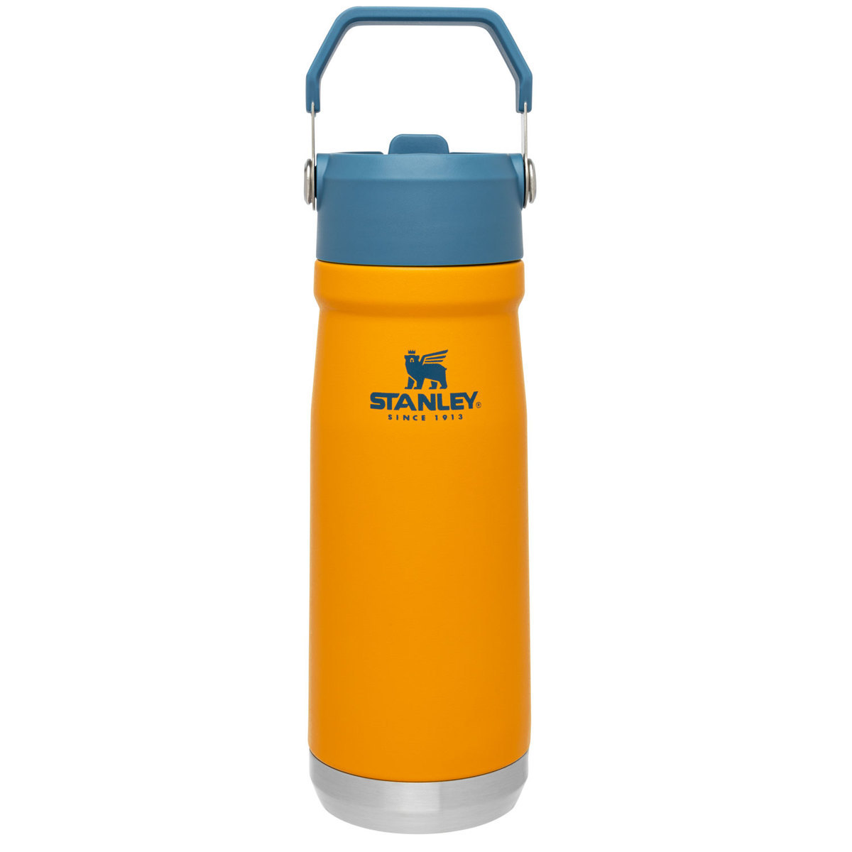 STANLEY 22 oz Lagoon Blue and Gray Insulated Stainless Steel Water