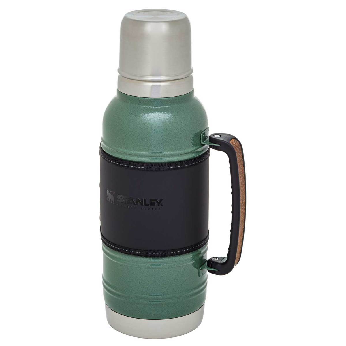 Stanley Legacy Quadvac Thermal Bottle 1.5qt - Hammertone Green - Green Stanley Legacy Quadvac Thermal Bottle 1.5qt - Hammertone Green - Green