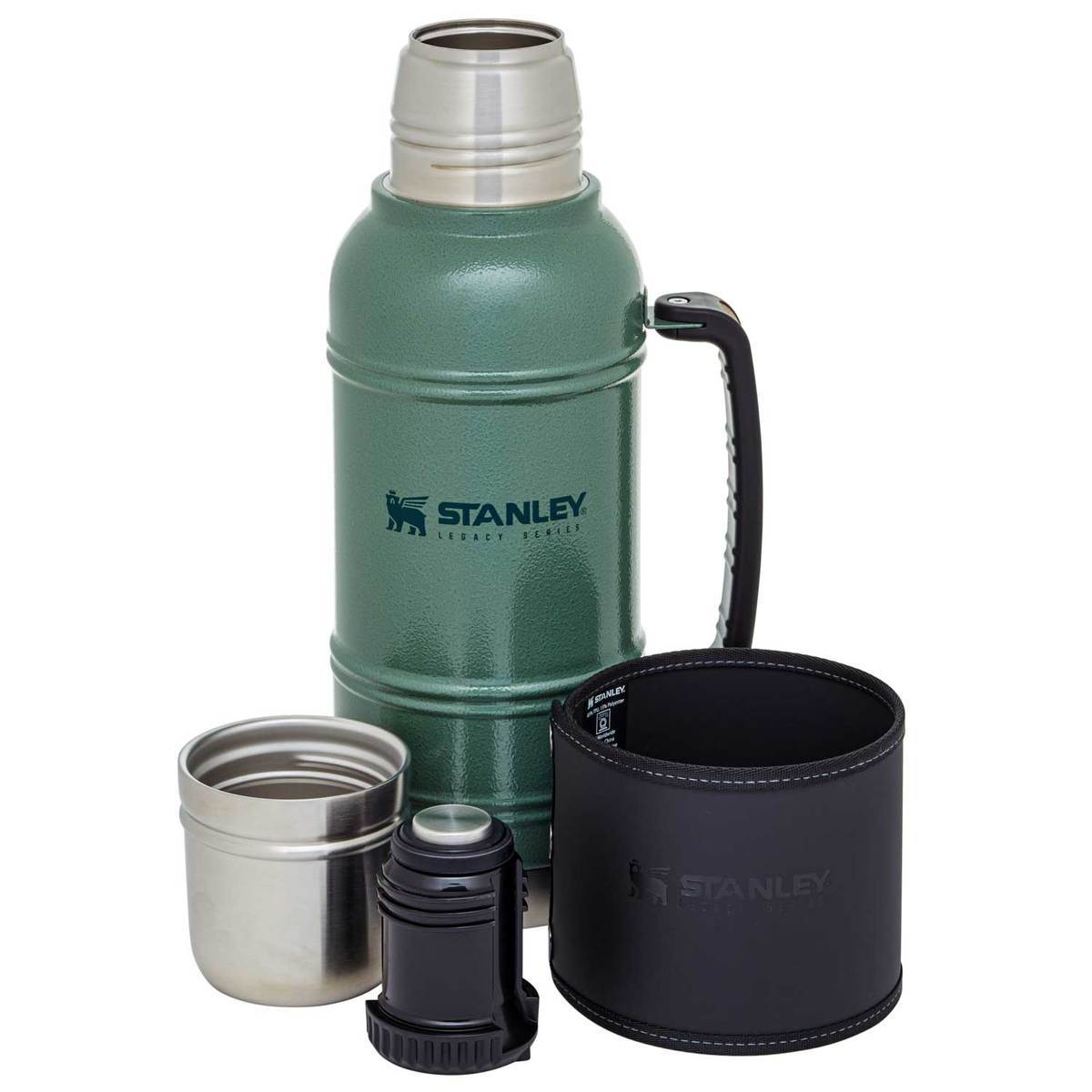 Stanley Legacy Quadvac Thermal Bottle 1.5qt - Hammertone Green - Green Stanley Legacy Quadvac Thermal Bottle 1.5qt - Hammertone Green - Green
