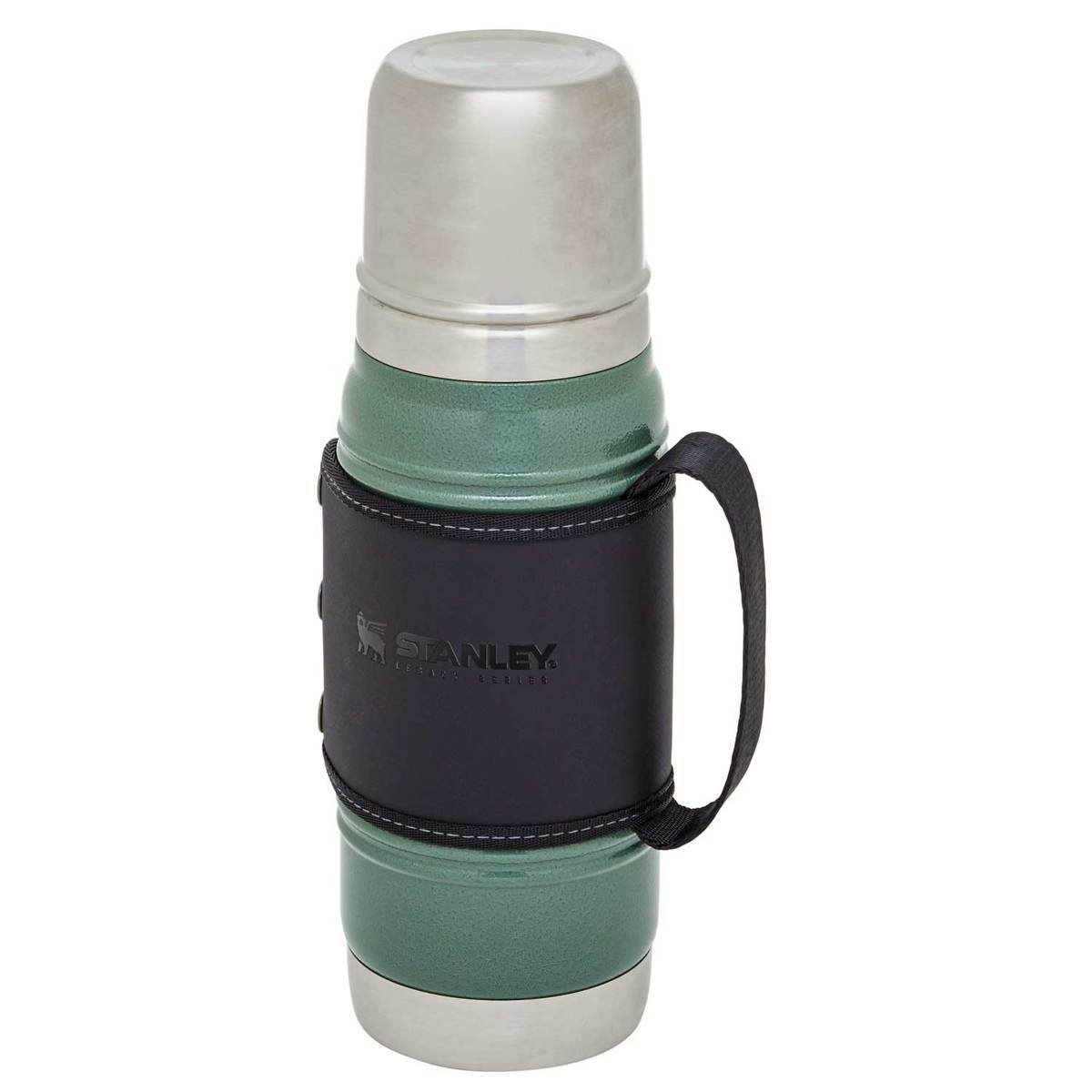 Stanley Legacy Quadvac Thermal Bottle 20oz - Hammertone Green - Green 20oz Stanley Legacy Quadvac Thermal Bottle 20oz - Hammertone Green - Green 20oz