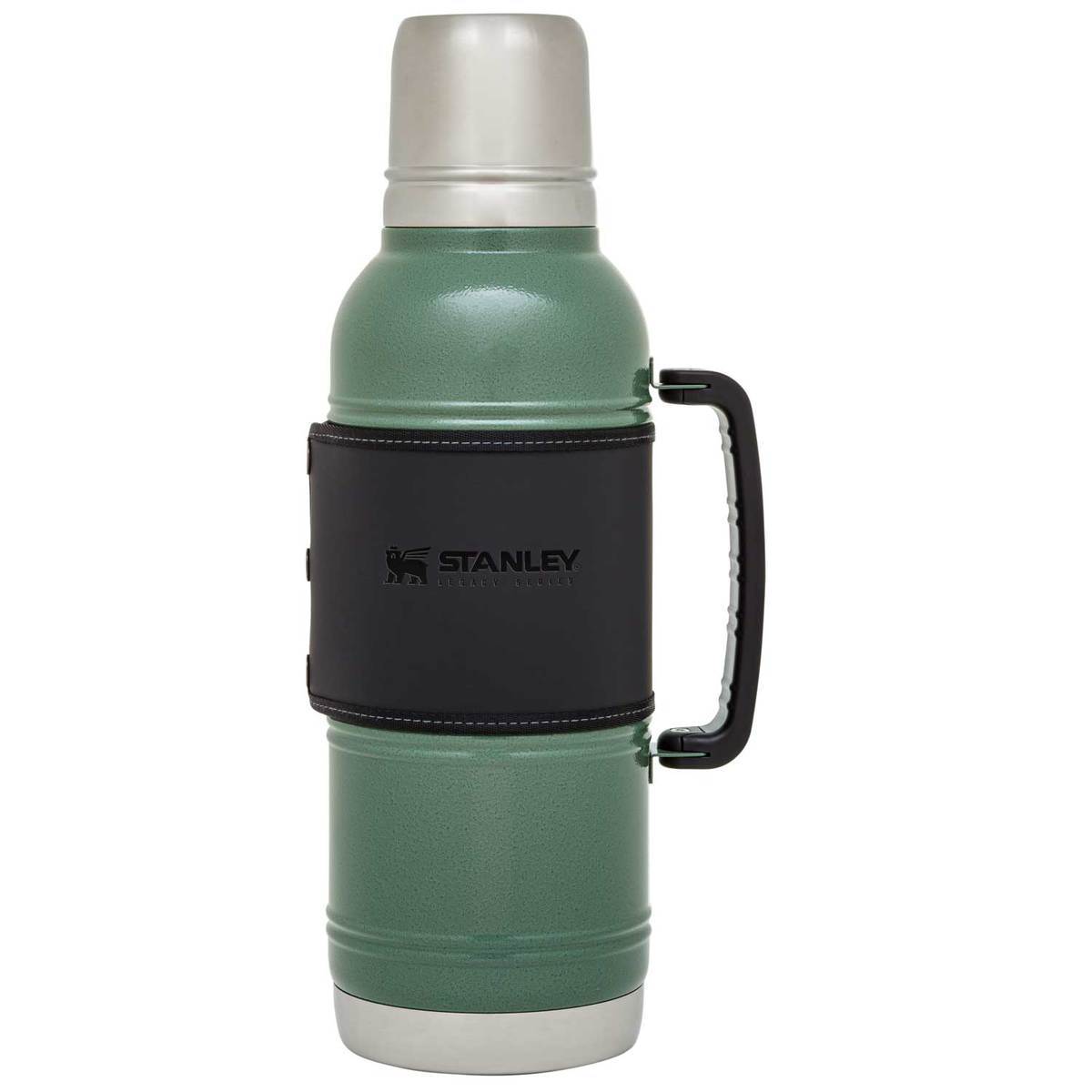 Stanley Legacy Quadvac Thermal Bottle 2qt - Hammertone Green - Green Stanley Legacy Quadvac Thermal Bottle 2qt - Hammertone Green - Green