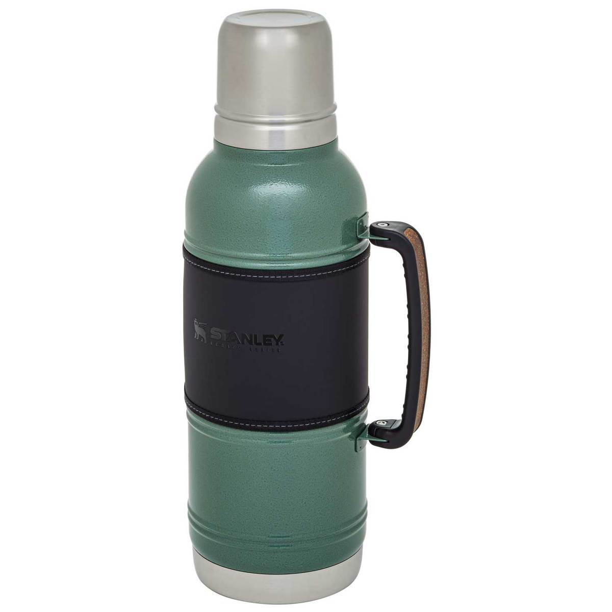 Stanley Legacy Quadvac Thermal Bottle 2qt - Hammertone Green - Green Stanley Legacy Quadvac Thermal Bottle 2qt - Hammertone Green - Green
