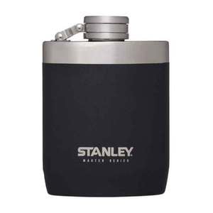 Stanley Master 8oz Wide Mouth Unbreakable Hip Flask - Foundry Black