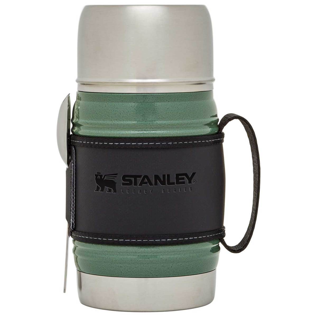 Stanley Quadvac Food Jar 17oz - Hammertone Green - Green 17oz Stanley Quadvac Food Jar 17oz - Hammertone Green - Green 17oz
