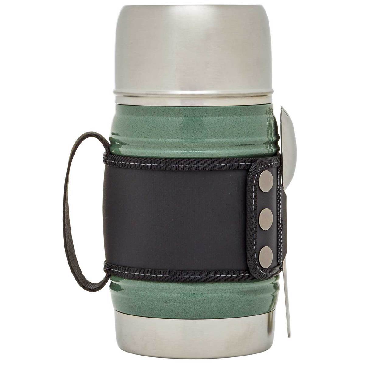 Stanley Quadvac Food Jar 17oz - Hammertone Green - Green 17oz Stanley Quadvac Food Jar 17oz - Hammertone Green - Green 17oz
