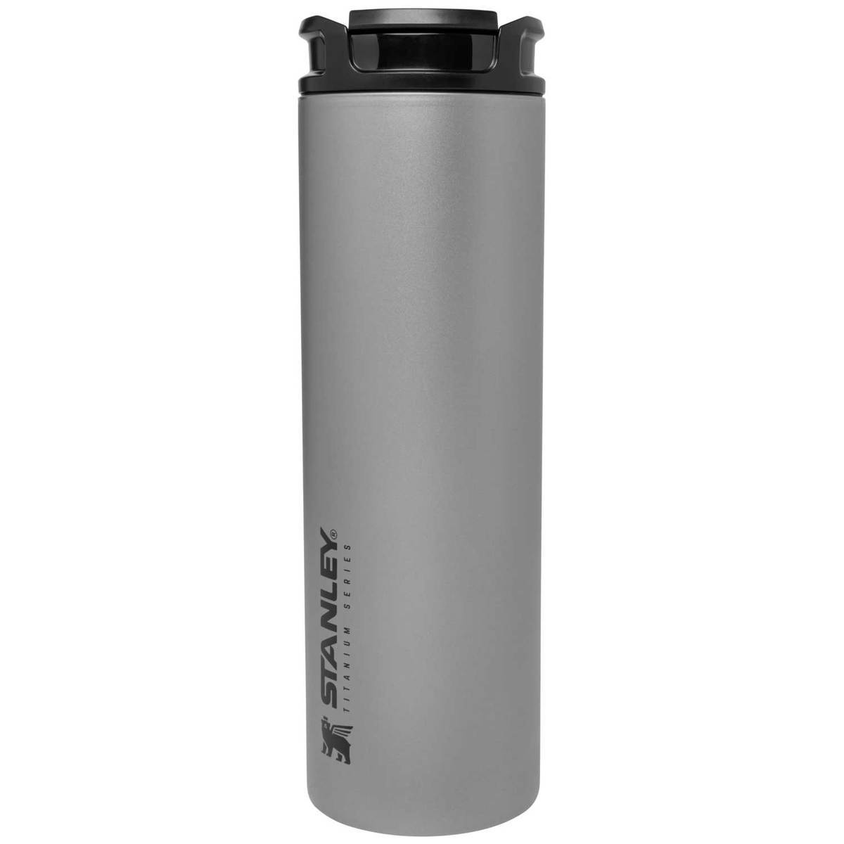 Stanley Titanium Travel Mug 14oz - Sandblasted - Gray 14oz Stanley Titanium Travel Mug 14oz - Sandblasted - Gray 14oz