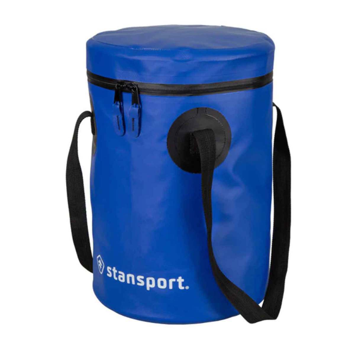 Stansport 12 Liter Outdoor Trail Bucket - Blue 9.5in L x 9.5in W x 12.5in H Stansport 12 Liter Outdoor Trail Bucket - Blue 9.5in L x 9.5in W x 12.5in H