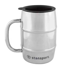 Stansport 16oz Stainless Steel Mug