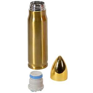 Stansport 17 oz Bullet Thermo Wide Mouth Insulated Bottle - Gold
