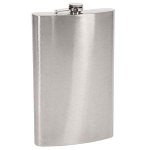 Stansport 64oz Flask - Stainless Steel