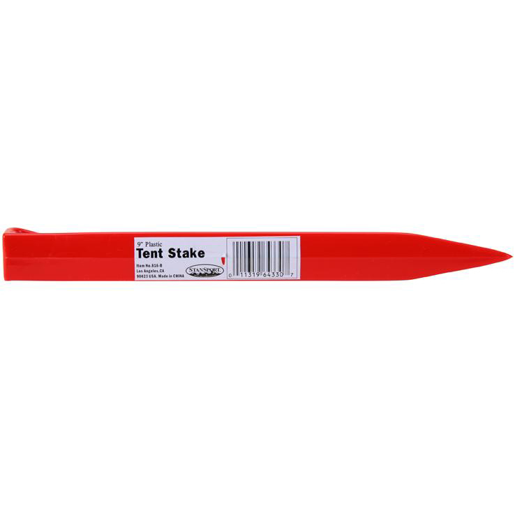 Stansport 9 inch Plastic Tent Peg Stansport 9 inch Plastic Tent Peg