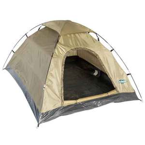 Stansport Buddy Hunter 2-Person Camping Tent - Forest/Tan