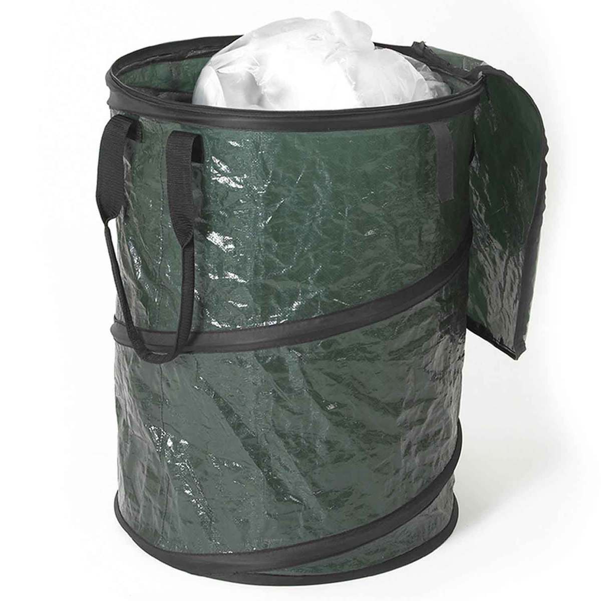 Stansport Collapsible Trash Can - Green Stansport Collapsible Trash Can - Green