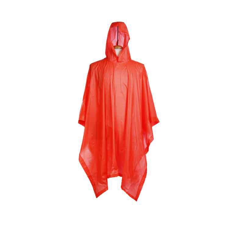 Stansport Hooded Poncho - 80in x 52in, Orange - Blaze One Size Fits Most Stansport Hooded Poncho - 80in x 52in, Orange - Blaze One Size Fits Most