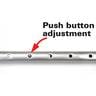 Stansport Push Button Tent Pole - Silver 96.25in x 0.88in x 0.88in