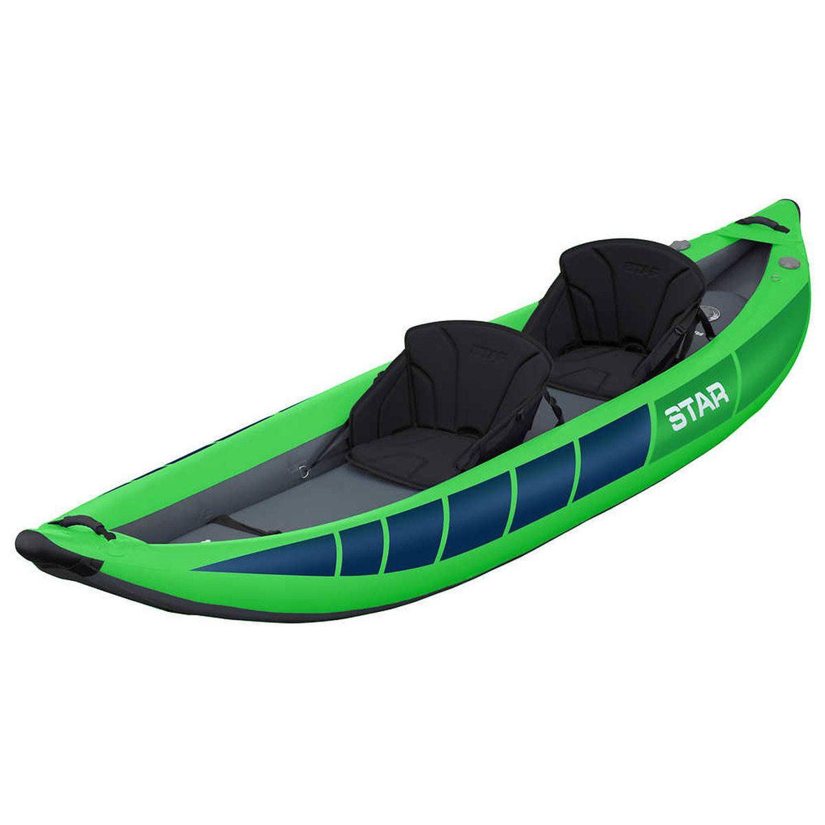 STAR Raven II Inflatable Kayak - Lime - Lime STAR Raven II Inflatable Kayak - Lime - Lime