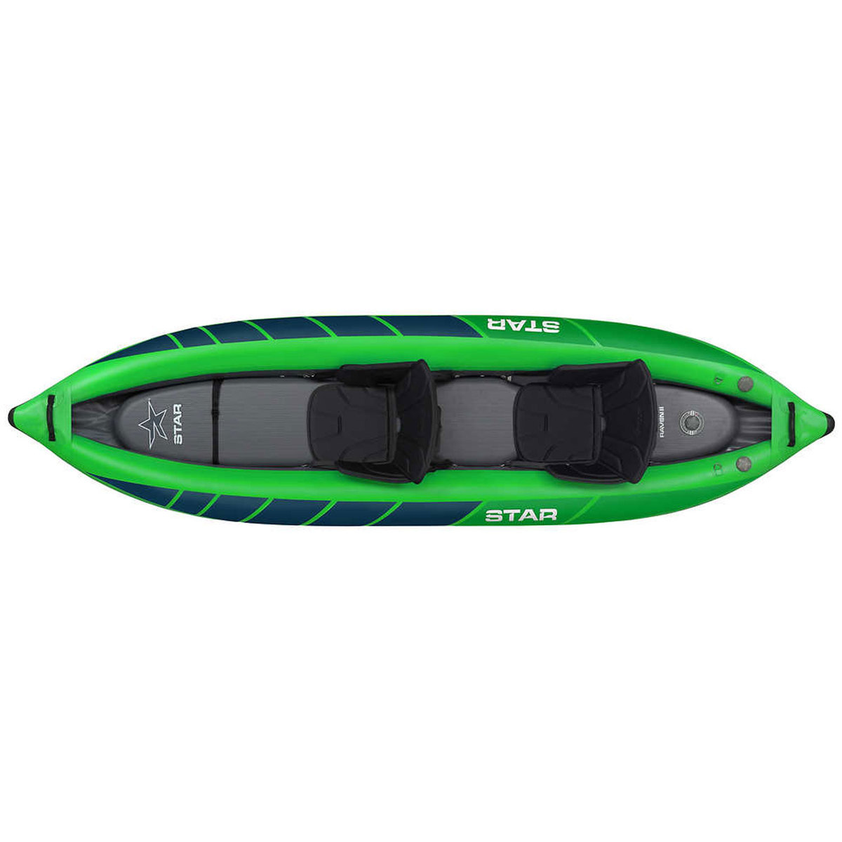 STAR Raven II Inflatable Kayak - Lime - Lime STAR Raven II Inflatable Kayak - Lime - Lime