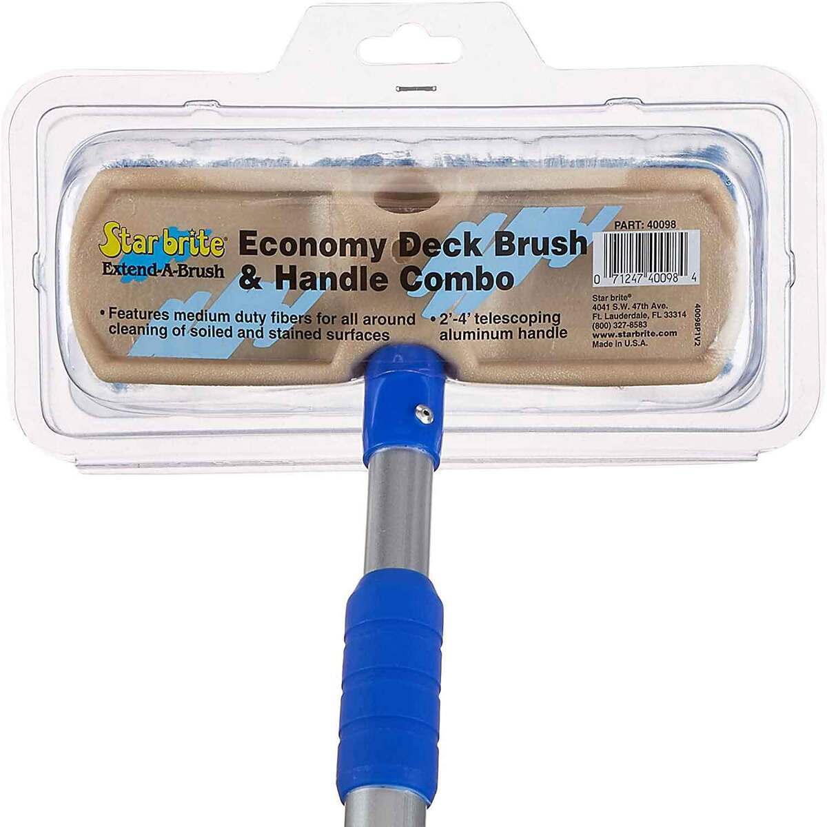 Starbrite Deck Brush Kit Economy Boat Accessory - Silver/White/Blue Starbrite Deck Brush Kit Economy Boat Accessory - Silver/White/Blue
