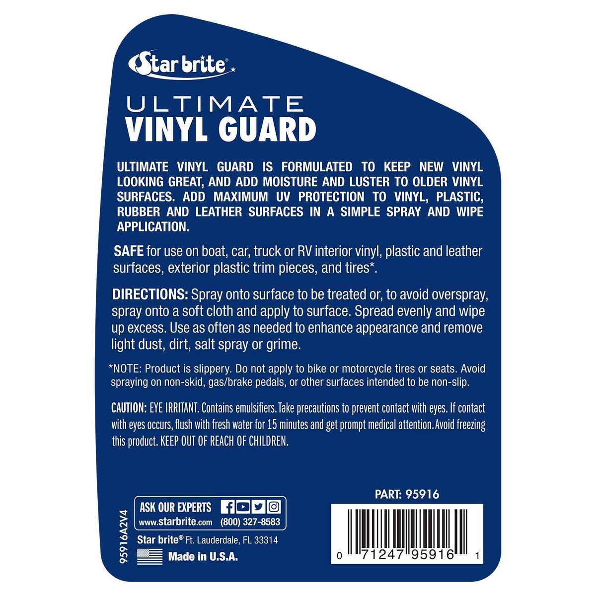 Starbrite Ultimate Vinyl Guard w/ PTEF Boat Accessory - 32 fl oz Starbrite Ultimate Vinyl Guard w/ PTEF Boat Accessory - 32 fl oz