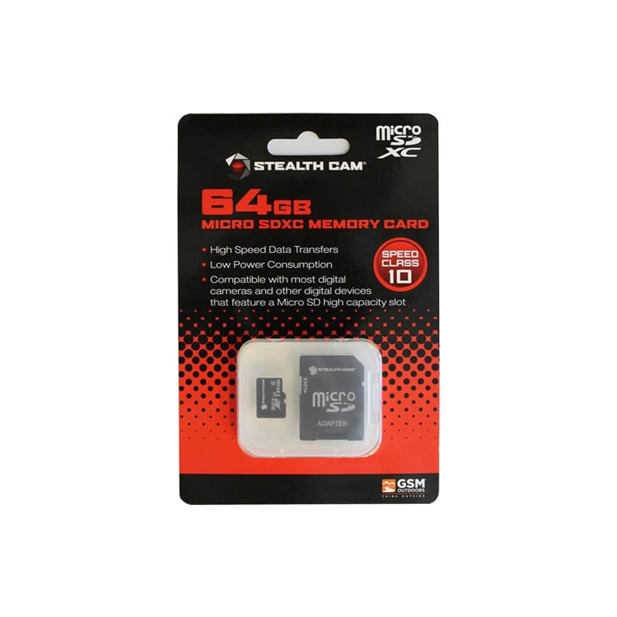 Stealth Cam 64 GB MicroSD Memory Card - 64 GB Stealth Cam 64 GB MicroSD Memory Card - 64 GB