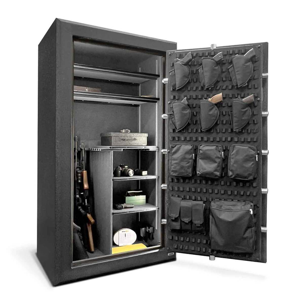 Stealth Safes Premier 32 Gun Safe - Black - Black Stealth Safes Premier 32 Gun Safe - Black - Black