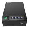 Stealth Safes Top Vault Quick Access Biometric 2 Gun Pistol Safe - Black - Black