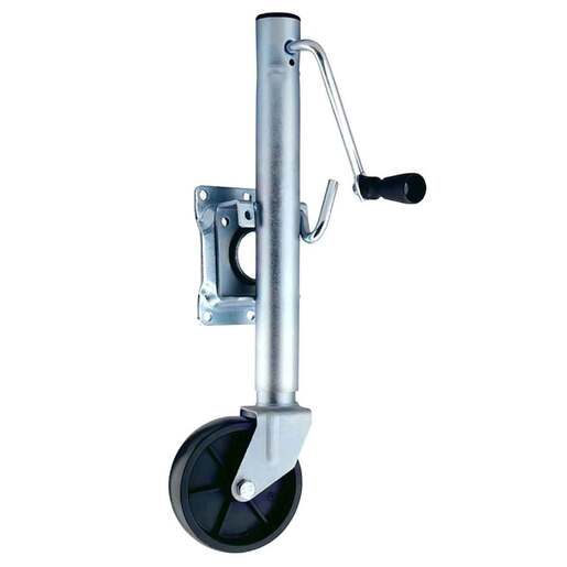 Steel Core 1,000 LB Capacity Swivel Trailer Jack Boat Trailer Accessory - 10.5-20.5in