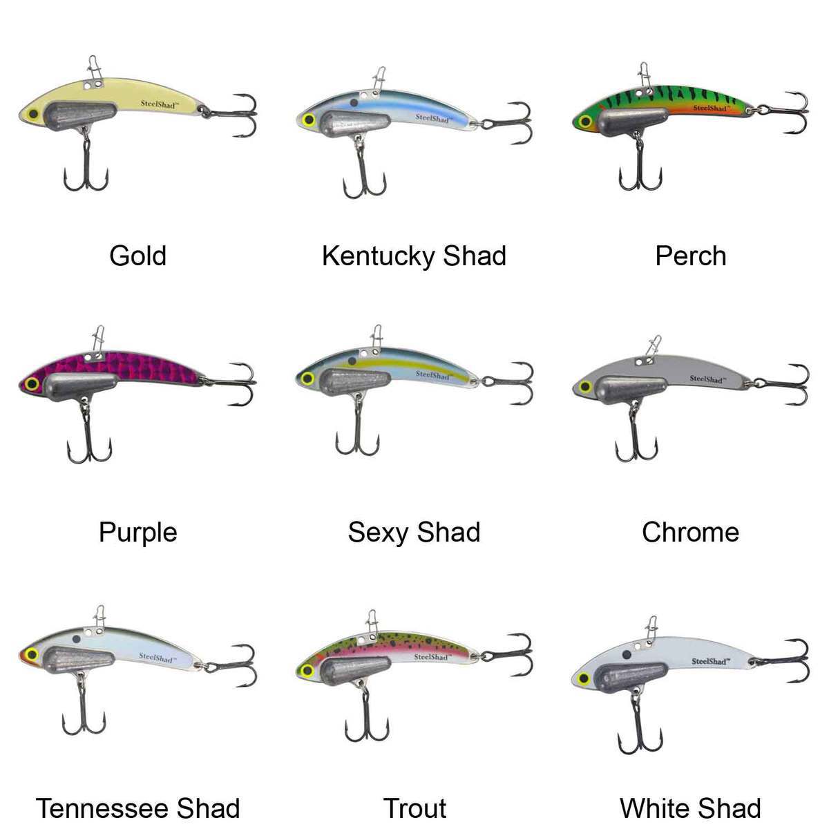SteelShad Heavy Blade Bait SteelShad Heavy Blade Bait