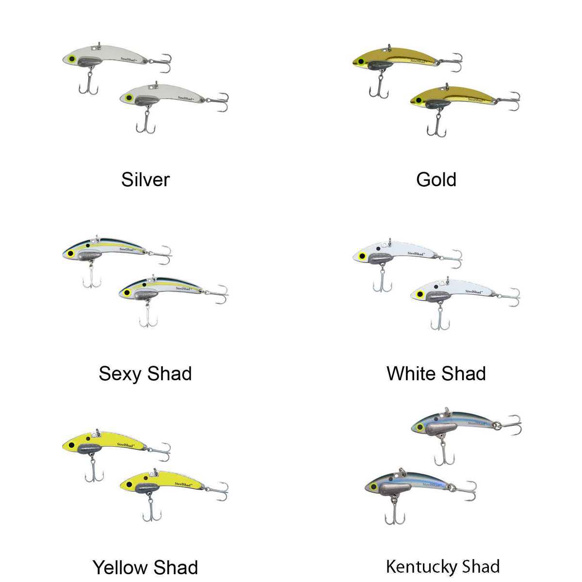 SteelShad Mini Blade Bait SteelShad Mini Blade Bait