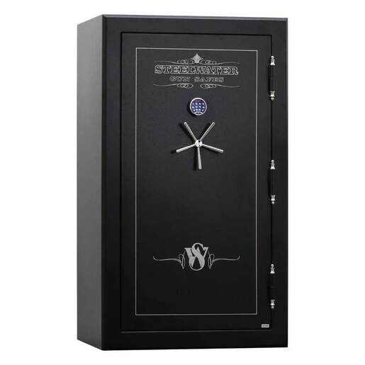 Steelwater Extreme Duty 45 Long Gun Safe – Semi Gloss Black – Black