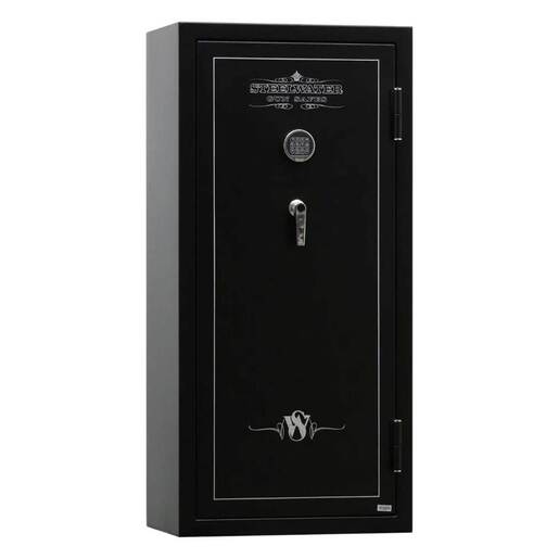 Steelwater Standard Duty 20 Long Gun Safe – Semi Gloss Black – Semi-Gloss Black