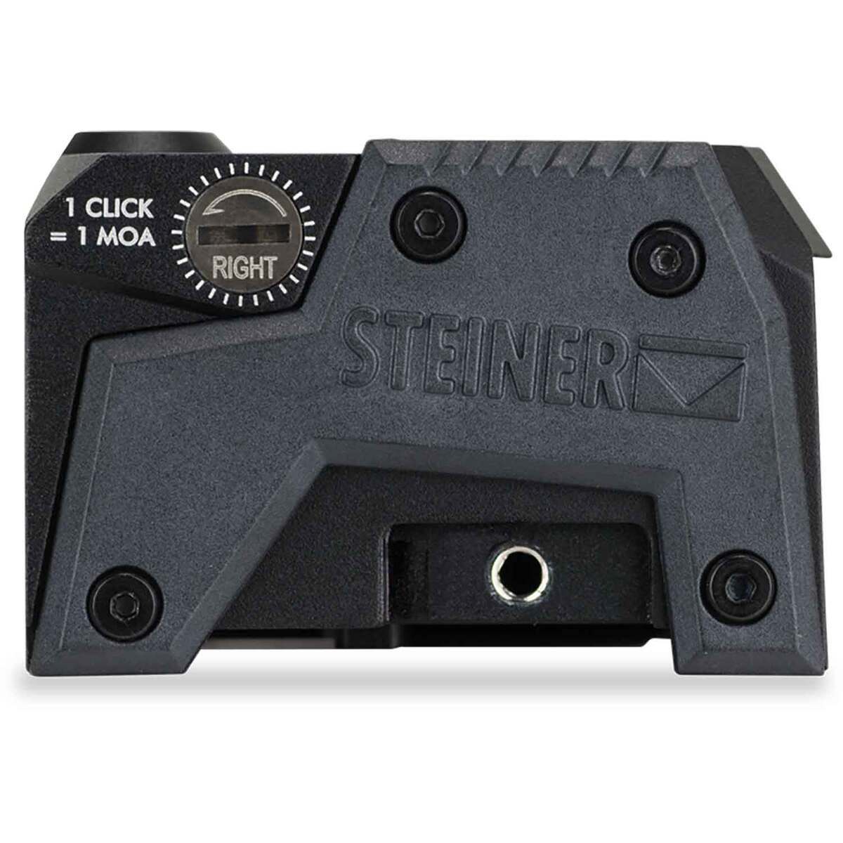 Steiner Micro Pistol 1x Red Dot - 3.3 MOA Dot - Black Steiner Micro Pistol 1x Red Dot - 3.3 MOA Dot - Black