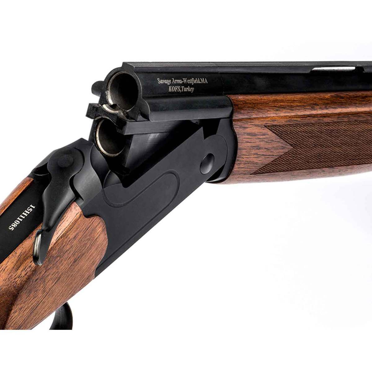Stevens 555 Black/Walnut 16ga 2.75in Over Under Shotgun - 28in Stevens 555 Black/Walnut 16ga 2.75in Over Under Shotgun - 28in