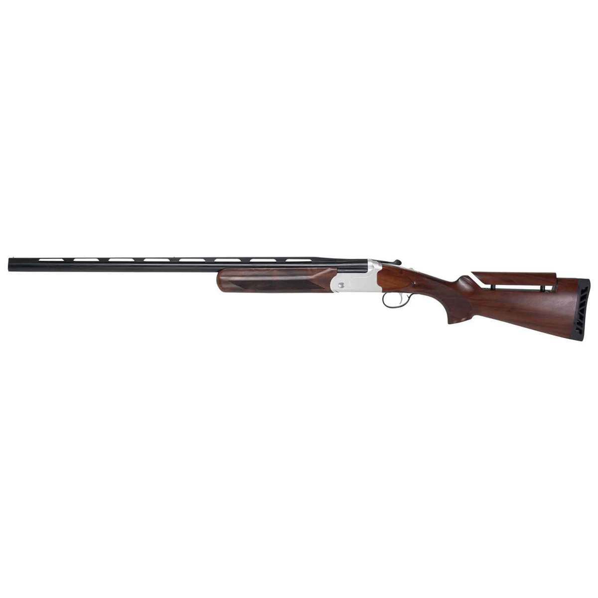 Stevens 555 Trap Black/Walnut 20 Gauge 3in Single Shot Shotgun - 30in - Black/Wood Stevens 555 Trap Black/Walnut 20 Gauge 3in Single Shot Shotgun - 30in - Black/Wood