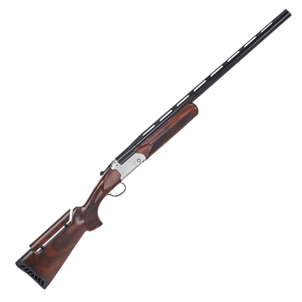 Stevens 555 Trap Compact Black/Walnut 20 Gauge 3in Single Shot Shotgun - 26in - Black/Walnut Stevens 555 Trap Compact Black/Walnut 20 Gauge 3in Single Shot Shotgun - 26in - Black/Walnut