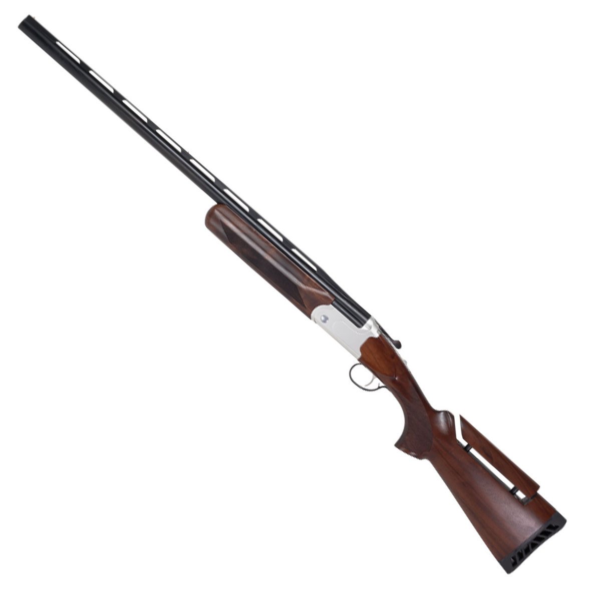 Stevens 555 Trap Compact Black/Walnut 20 Gauge 3in Single Shot Shotgun - 26in - Black/Walnut Stevens 555 Trap Compact Black/Walnut 20 Gauge 3in Single Shot Shotgun - 26in - Black/Walnut