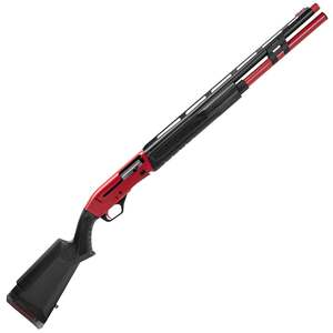 Savage Arms Renegauge Competition Matte Black / Red Cerakote 12 Gauge 3in Semi Automatic Shotgun - 24in