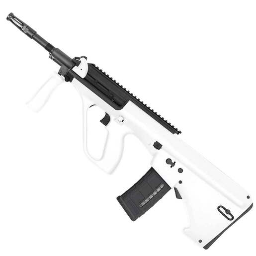 Steyr Arms Aug A3 M1 AR Style Mag 5.56mm NATO 16in Black/White Semi Automatic Modern Sporting Rifle - 30+1 Rounds - White - Steyr Arms