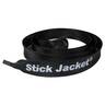 Stick Jacket Big Game 7 Rod Cover - Black, 7ft x 3/4in - Black Rods up to 9-1/2ft