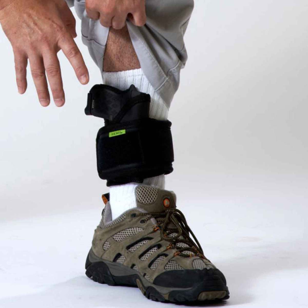Sticky Holsters AnkleBiter Wrap System - Black w / Green Logo - Black w / Green Logo Sticky Holsters AnkleBiter Wrap System - Black w / Green Logo - Black w / Green Logo