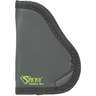 Sticky MD-1 Super Non-Slip Synthetic Rubber Small Inside the Waistband Ambidextrous Holster - Black - Black w / Green Logo