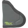 Sticky SM-2 Latex Free Synthetic Rubber Small Ambidextrous Small Holster- Black - Black w / Green Logo