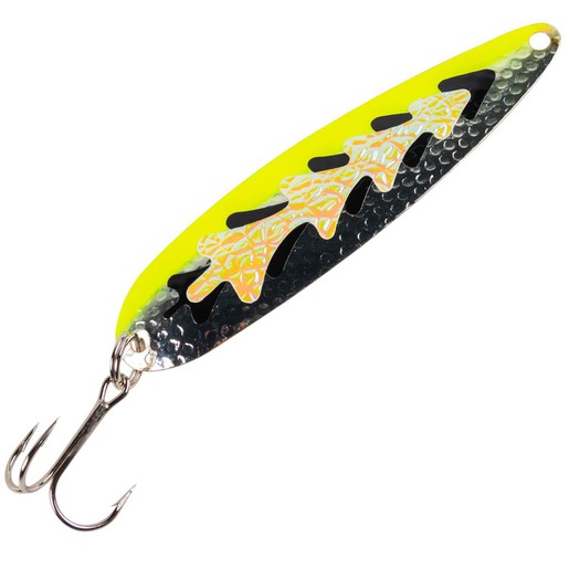 Michigan Stinger Stingray 4-1/4in Trolling Spoon - Glow Alewife
