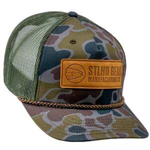 STLHD Gus Trucker Hat - Duck Camo - One Size Fits Most