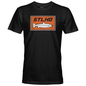 STLHD Men's Standard Logo Short Sleeve Casual Shirt