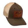 STLHD Steelhide Snapback Trucker Hat - Brown/Khaki - One Size Fits Most - Brown/Khaki One Size Fits Most