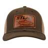 STLHD Steelhide Snapback Trucker Hat - Brown/Khaki - One Size Fits Most - Brown/Khaki One Size Fits Most