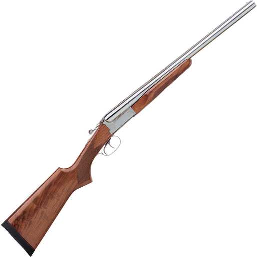 Stoeger Coach Gun Polished Nickel 12 Gauge 3in Side by Side Shotgun – 20in