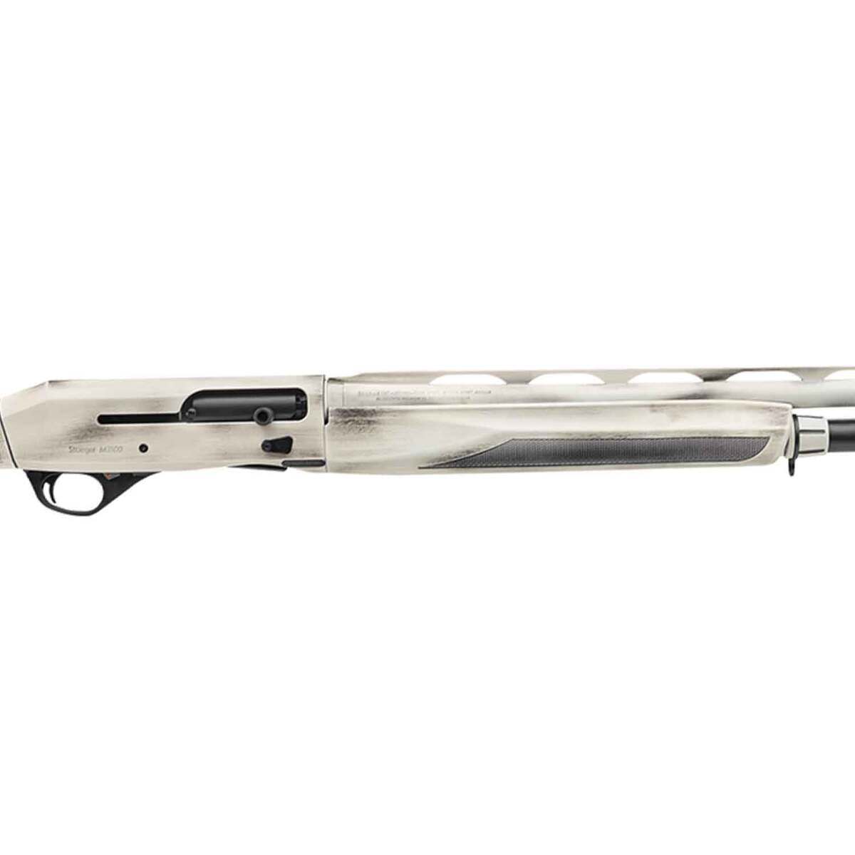 Stoeger M3500 Snow Goose Distressed-White Cerakote 12 Gauge 3-1/2in Semi Automatic Shotgun - 28in - White Stoeger M3500 Snow Goose Distressed-White Cerakote 12 Gauge 3-1/2in Semi Automatic Shotgun - 28in - White